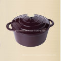 Эмалевый чугун Cocotte Casserole с ручкой Ss Dia 22см